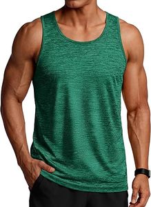 เสื้อกล้ามคอกลมสีฟ้าอ่อนพิมพ์ลายสำหรับผู้ชาย ผ้าโพลีเอสเตอร์ 100% ระบายอากาศได้ดี เป็นมิตรกับสิ่งแวดล้อม ทรงสปอร์ต แห้งเร็ว น้ำหนัก 160 กรัม เหมาะสำหรับใส่ลำลอง - Product Image 3