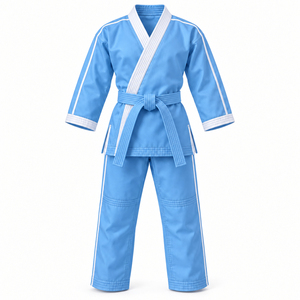 Fabricants de kimonos de karaté sur mesure, légers, avec ceinture, 100% coton, créez votre propre marque - Product Image 5