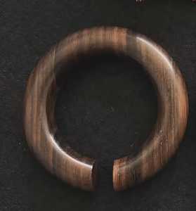 Pendientes de madera y resina para mujeres y niñas - Product Image 1