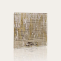 Décoratif personnalisé pour concepteur | cannelé EVA SGP PVB verre feuilleté de couleur pour l'extérieur/verre pour hôtel
