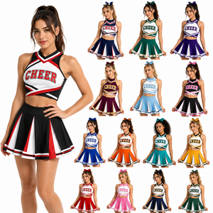 Tenue de cheerleading personnalisée OEM, robe respirante à séchage rapide pour femmes, filles et équipes de jeunes - Product Image 6