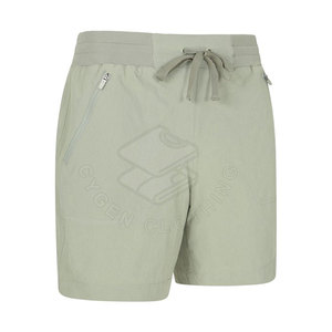 Shorts pour femmes élégants avec cordon de serrage, respirants, taille mi-haute, tissu extensible, tenue décontractée, coupe confortable pour les voyages et les aventures en plein air - Product Image 2