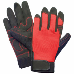 ถุงมือทำงานคุณภาพสูง AMARA ดีไซน์ใหม่ เสริมความแข็งแรงด้วยหนังสังเคราะห์ ถุงมือป้องกันมือเพื่อความปลอดภัยส่วนบุคคล - Product Image 4