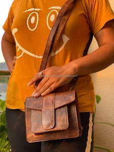 ขายร้อนสไตล์ตะวันตกของแท้หนัง Handmade กระเป๋าช้อปปิ้งกระเป๋าลําลองสไตล์กระเป๋าถือผู้หญิงใช้ - Product Image 5