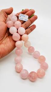 Cuentas de Morganita Rosa Natural en Corte Pera, Piedras Preciosas Raras Sueltas para la Fabricación de Joyas, Pulseras y Collares, Suministros al por Mayor de Rajasthan - Product Image 2