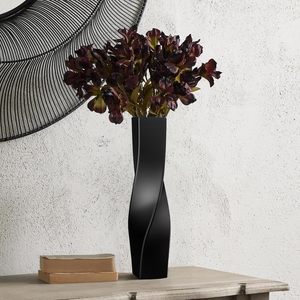 Vase à fleurs en aluminium fait main de qualité supérieure, élégant centre de table décoratif pour maisons de luxe, hôtels, complexes hôteliers, bureaux de direction - Product Image 6