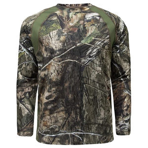 Camisa de Pesca de Verano Personalizada con Camuflaje, Impermeable, Resistente al Viento, Transpirable, Cómoda, Material Elástico, Camuflaje Lavado, Estilo Vintage, Manga Larga - Product Image 1