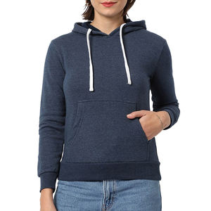 Sudaderas con Capucha Lisas para Mujer al por Mayor, Estilo Casual de Fábrica, Impresión de tu Marca, Sudadera Lisa para Mujer - Product Image 1
