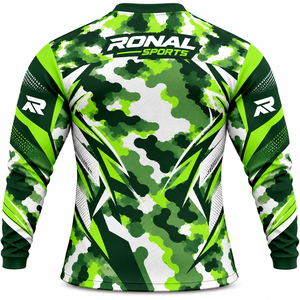 Jersey de Ciclismo de Montaña Personalizado |   Ropa Deportiva Profesional para Ciclismo, Anti-UV y Resistente al Fuego |   OEM/ODM Personalizado para Ciclismo - Product Image 2