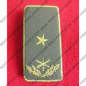 Épaulettes d'uniforme de l'Albanie, insignes de grade, personnalisées, brodées, avec perles, à coudre, avec épingle de sûreté - Product Image 4