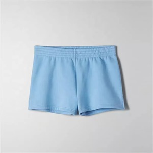Último Diseño, Sudadera Corta Azul Extra Grande Personalizada y Pantalones Cortos con Personalización, Conjunto de 2 Piezas de Ropa Urbana para Mujer en Venta - Product Image 5