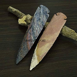 Superventas hecho a mano de lujo piedra de cristal media luna punta de flecha ágata piedra preciosa Natural piedra de lujo mascota religiosa - Product Image 6