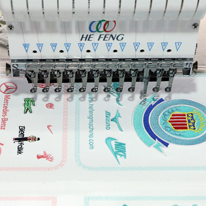 Wholesale 18Heads Computerized Industrial Embroidery Machine Factory Direct Manufacturer For Clothing Patches Logos - Product Image 6