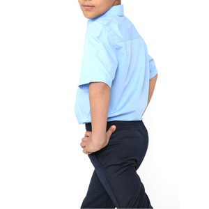Conjunto de Uniforme Escolar, Camisa con Corbata, Ropa Académica Formal, Venta al por Mayor de Fábrica, Azul Marino, Uniforme Escolar Unisex Clásico para Estudiantes - Product Image 6