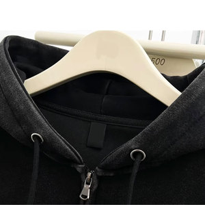 Sweat à capuche délavé pour femme grande taille, style vintage, coupe ample, streetwear décontracté, manches longues - Product Image 2