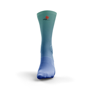 <b>Custom</b> Sublimated High <b>Grip</b> Anti Slip Sports <b>Socks</b> Non Slip Football Soccer Basketball Training <b>Socks</b> OEM Wholesale - Product Image 2