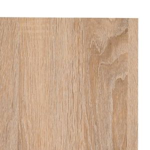 Table basse et table d'appoint durable en bois d'ingénierie et en fer, noire, 21,7x13,8x26,0 pouces - Product Image 6