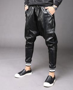 Baghi-pantalones de cuero para hombre, pantalón para correr - Product Image 3