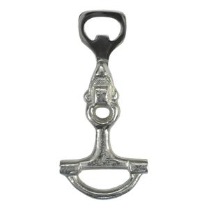 Ouvre-bouteille de luxe en aluminium léger avec poignée en forme d'étrier de cheval doré, facile à saisir, décoratif, idéal pour les articles cadeaux - Product Image 3