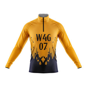 Maillot de cyclisme personnalisé grande taille, respirant, sans coutures, à manches longues, pour vélo de route, séchage rapide, évacuation de l'humidité, nom personnalisé imprimé - Product Image 5