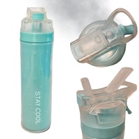 Nouvelle conception 2026 – Bouteille de sport en PP sans BPA, isolation thermique 6 heures, couvercle à bouton-poussoir, écologique, 650 ml, résistante à l'ébullition