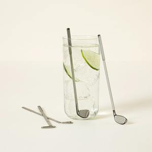 Cuchara de Bar de Acero Inoxidable Vintage, Cuchara para Mezclar Cócteles, Cuchara Larga para Remover con Mango Largo y Agitador de Cócteles - Product Image 1