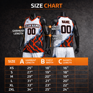ชุดบาสเก็ตบอลแบบยูนิเซ็กซ์สั่งทำพิเศษสำหรับสโมสร ทีม โรงเรียน ระบายอากาศได้ดี ไซส์ใหญ่พิเศษ ชุดเสื้อเจอร์ซีย์ผ้าทวิลล์พิมพ์ลายแบบซับลิเมชั่น 100% โพลีเอสเตอร์ - Product Image 5