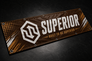 Superior International New High Quality Event Promotion Boxing Ring Side <b>Banner</b> with Grommets and Stitching - Product Image 4