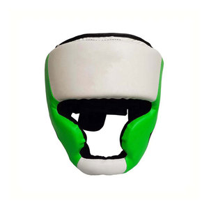 Casque de boxe en cuir véritable pour la protection de la tête – Vente en gros, durable, pour l'entraînement, unisexe - Product Image 1