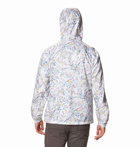 Veste coupe-vent à imprimé floral, tissu respirant et durable, confortable, tendance, prix abordable, fermeture éclair, vêtement d'extérieur en polyester - Product Image 2