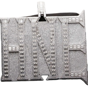 Excelente calidad de diseño de moissanita diamante letra colgante joyería fina de fabricante indio disponible a precio al por mayor - Product Image 1