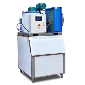 Máquina de Hielo en Escamas de 300 kg, Máquina para Hacer Hielo con Enfriamiento por Aire para la Industria Pesquera - Product Image 2
