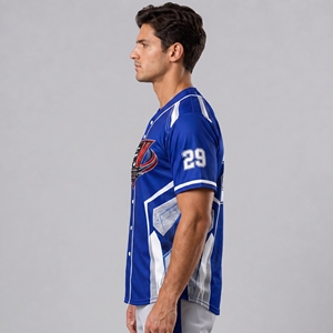 Maillot de baseball élégant offrant un confort léger, des performances athlétiques et une construction durable pour l'entraînement quotidien. - Product Image 3