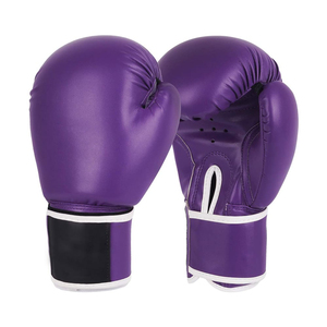Guantes de Boxeo de Cuero Profesionales al por Mayor, Suministro Directo de Fábrica, para Entrenamiento y Sparring, Personalizables OEM, los Mejores Guantes de Boxeo - Product Image 3