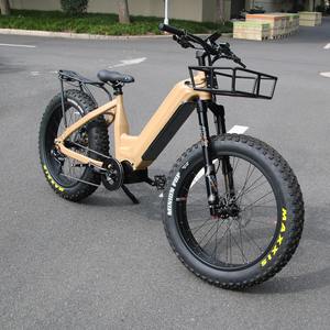 Vélo électrique Leili 2024 de haute qualité, 26 pouces, 48V 1000W, moteur central, cadre bas, pneus larges, batterie grande capacité 30Ah, vélo de montagne électrique - Product Image 1