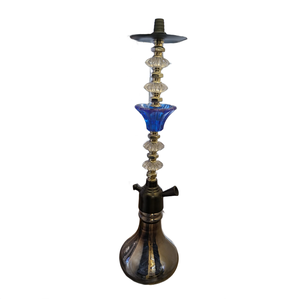 Juego de Shisha de Metal Premium, Elegante Pipa para Fumar, para el Hogar, Salón, Cafetería, Decoración de Hostelería y Reuniones Memorables - Product Image 1