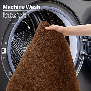 Tapis de salle de bain en microfibre personnalisé, absorbant l'eau, antidérapant, tapis de sol, paillasson, tapis shaggy, tapis moelleux, vente en gros - Product Image 3