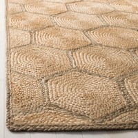 Tapis de sol rectangulaire moderne en jute, tressé à la main, fabriqué à la machine, antidérapant, antimicrobien, pour l'extérieur, le bureau, la plage