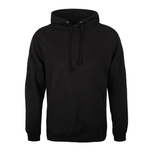 Sweat-shirt à capuche noir pour homme, coupe ajustée, décontracté, pour l'automne, avec poche zippée, tissu tricoté, French Terry, 100% polyester - Product Image 4