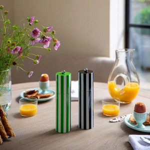 Nouvelle collection OEM ODM, moulin à poivre et à sel laqué coloré avec design, fabriqué au Vietnam, prix de gros. - Product Image 4