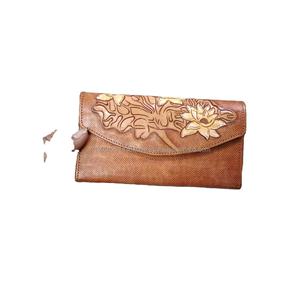 Cartera Delgada de Cuero Personalizable para Tarjetas de Visita con Múltiples Bolsillos, Alta Calidad, Mejor Precio, Producto de Exportación de la India - Product Image 1