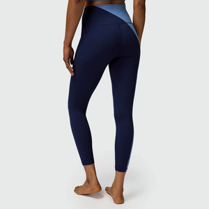 Leggings personnalisés taille haute pour femmes, unis, haute performance, pour le sport et le yoga, avec taille élastique - Product Image 6