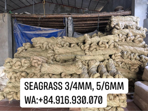 ราคาที่ดีที่สุดสำหรับหญ้าทะเลธรรมชาติของเวียดนามบิด3/4มม. 5/6มม. วัตถุดิบสำหรับเฟอร์นิเจอร์หัตถกรรมโดยตรงนาย Huy + 84916930070 - Product Image 4