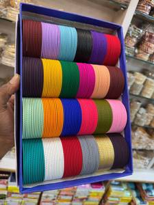 Colección de Brazaletes Mate Maggie de Blooming Hues en 24 Hermosos Colores para un Estilo Elegante Diario y Étnico - Product Image 1