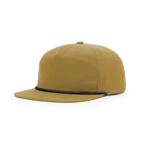 Services OEM, conception personnalisée du logo, casquette classique à 5 panneaux, non structurée, respirante, imperméable, tissu peigné, sports de plein air