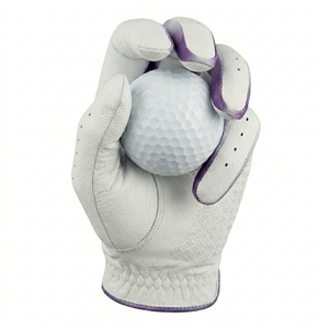Premium Custom Cabretta Leather Golf <b>Glove</b> Left Hand Genuine Leather Custom Logo OEM ODM Low MOQ Manufacturer Supplier - Product Image 5