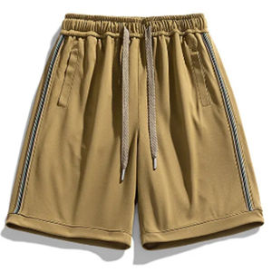 Conjunto de Verano de Dos Piezas para Hombre de Alta Calidad, 100% Algodón, Conjunto Holgado de Camiseta y Pantalones Cortos para Hombre - Product Image 5