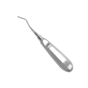 Élévateur dentaire premium en acier inoxydable pour l'extraction des racines PDL, instruments chirurgicaux ailés, courbés et droits, certifiés CE ISO - Product Image 1
