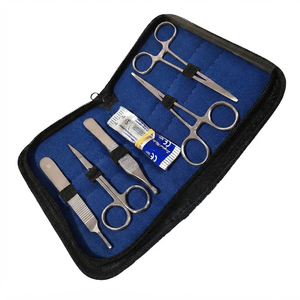 OPTITECH HEALTHCARE Juego de Disección Profesional de Acero Inoxidable de 6 Piezas, Kit de Instrumentos Quirúrgicos de Alta Precisión para Laboratorio - Product Image 1