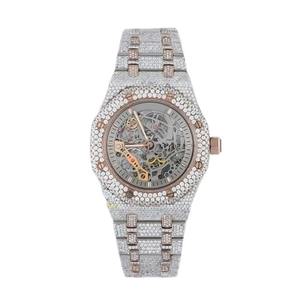 Montre Hip Hop Moissanite Iced Out de Luxe Bling Bling – Fournisseur en Gros et Vente en Vrac - Product Image 5